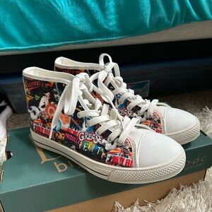 Broadway show-themed sneakers